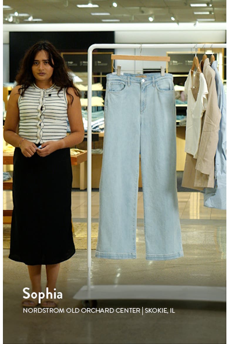 The Mia High Waist Wide Leg Jeans video