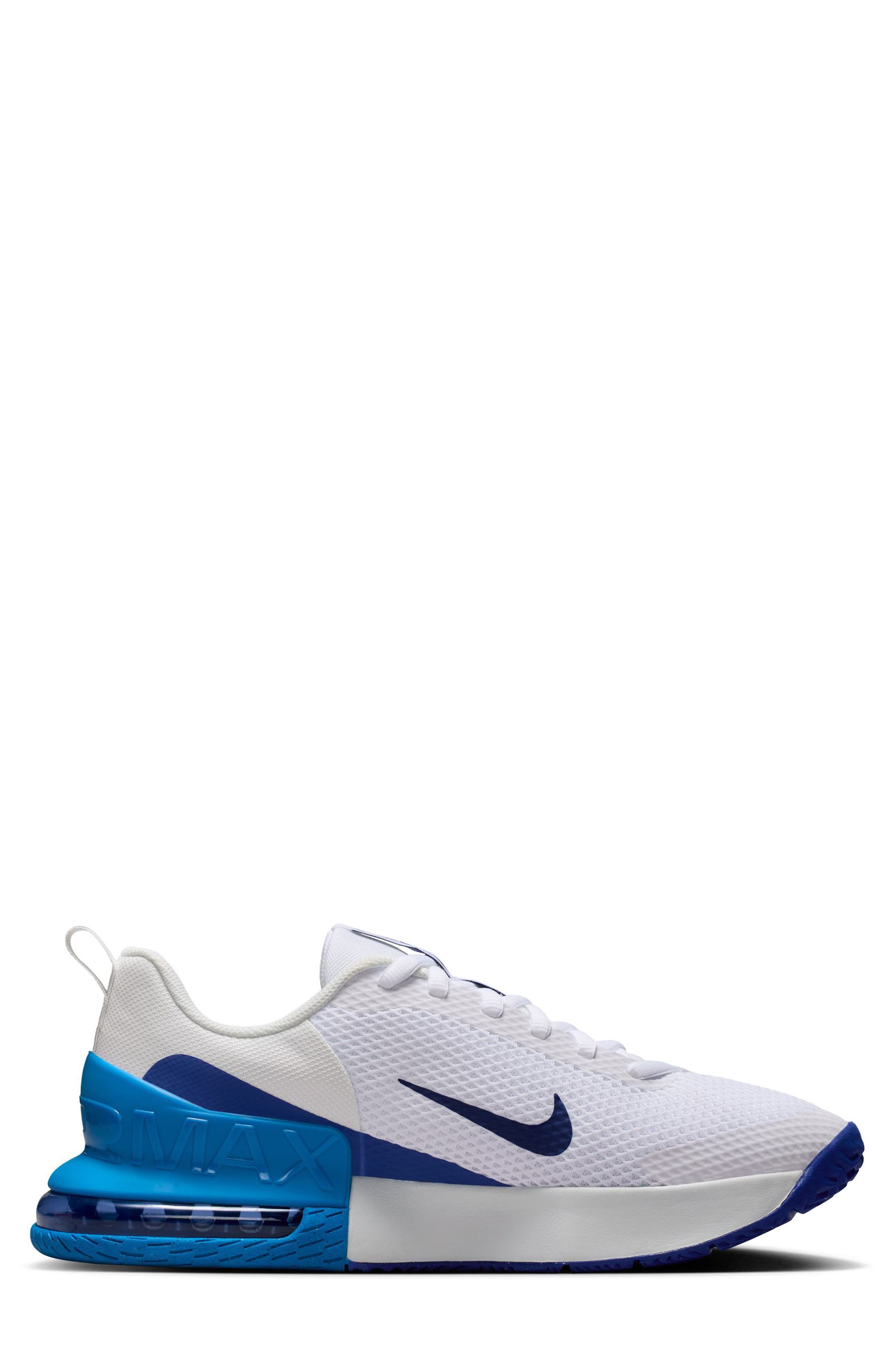 Air Max Alpha Trainer 6 Training Shoe, Alternate, color, WHITE/ DEEP ROYAL BLUE