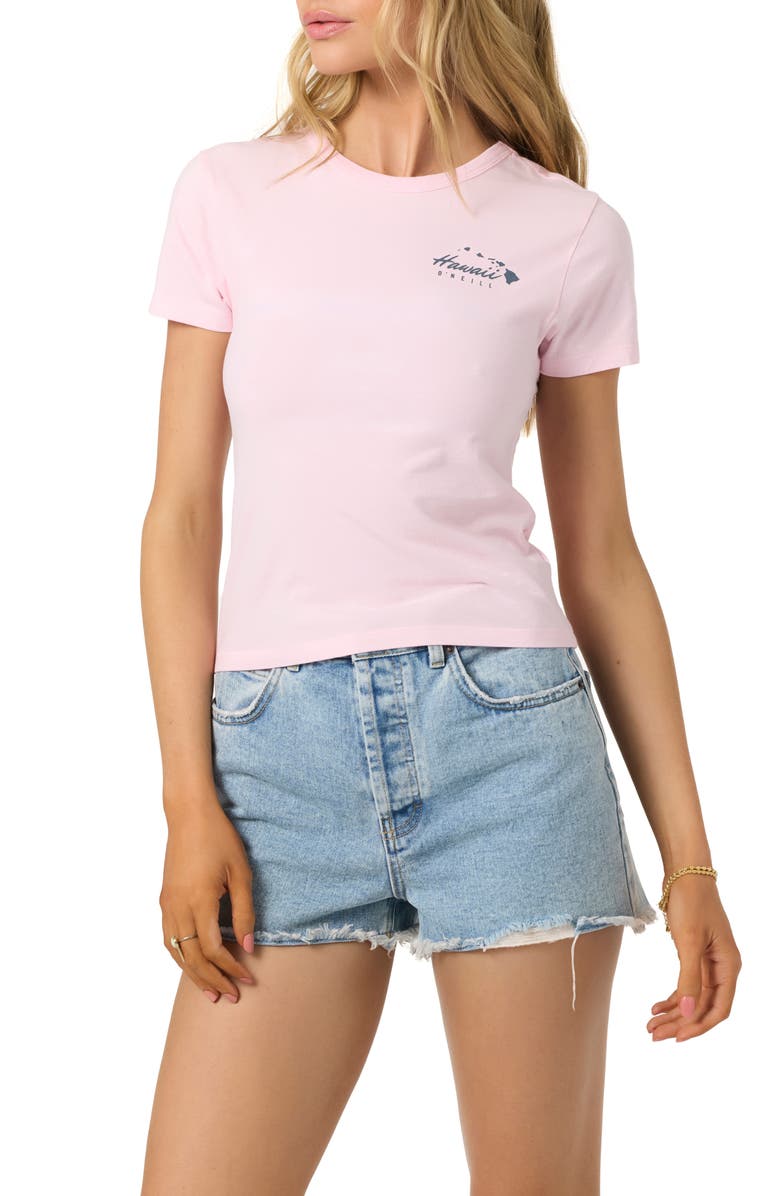 O'Neill Hawaiian Islands Cotton Graphic T-Shirt, Alternate, color, 