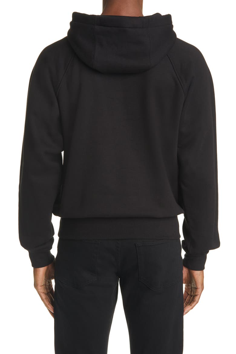 Medusa Head Logo Graphic Cotton Hoodie, Alternate, color, BLACK