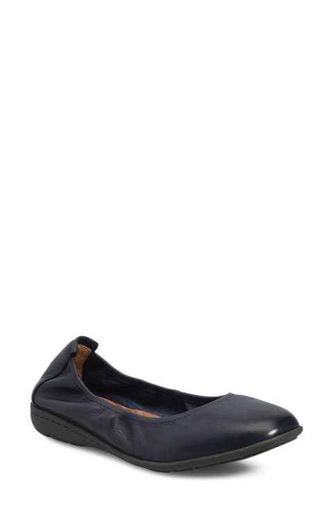 Felicity Leather Flat