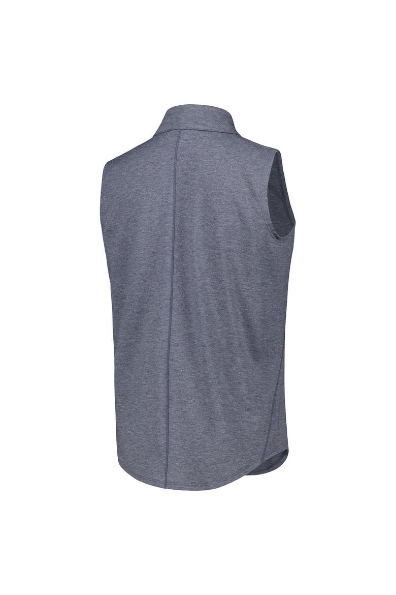 Women's Ahead Navy WGC-Dell Technologies Match Play Casitas Streak Tri-Blend Sleeveless Polo, Alternate, color, Navy