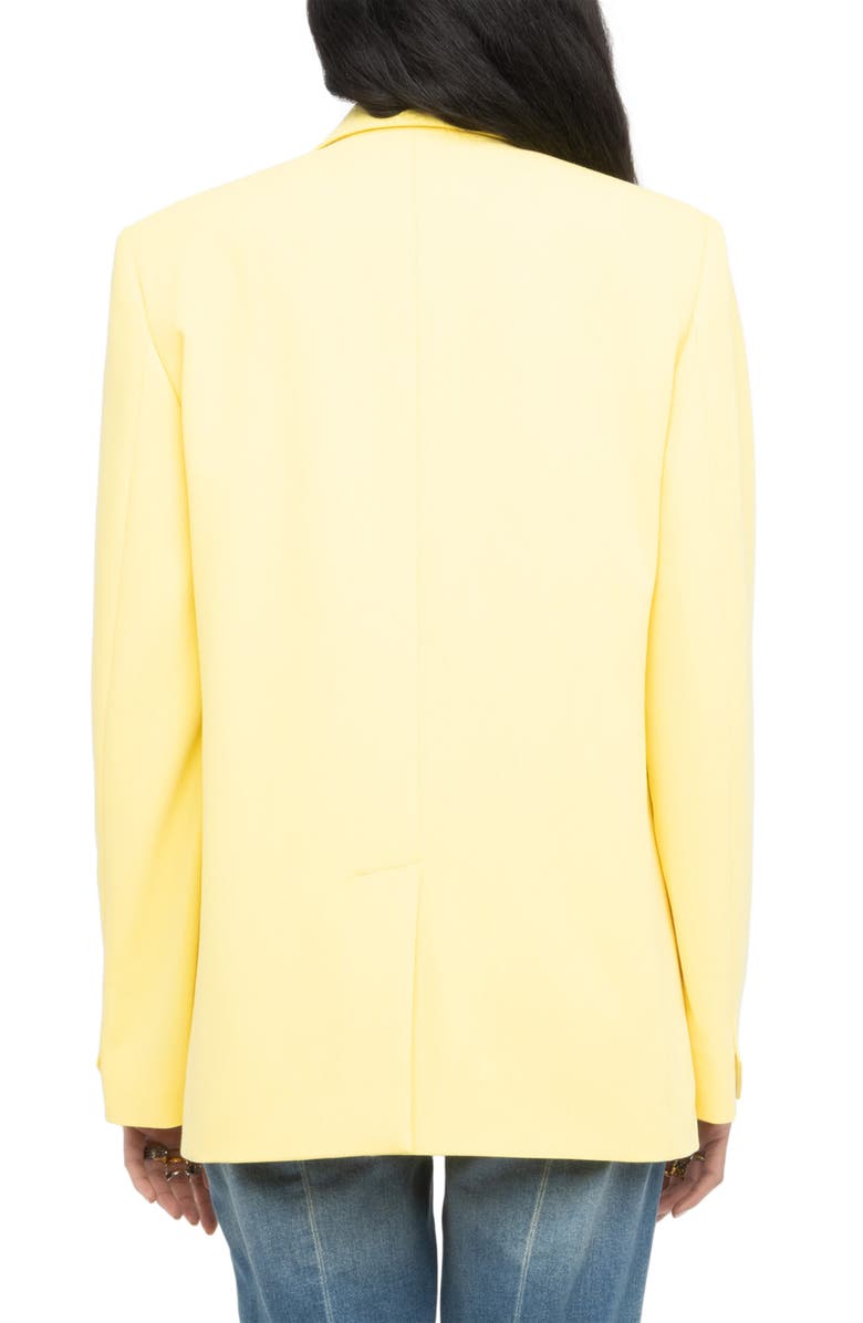 Zadig & Voltaire Notch Lapel Jacket, Alternate, color, Banana