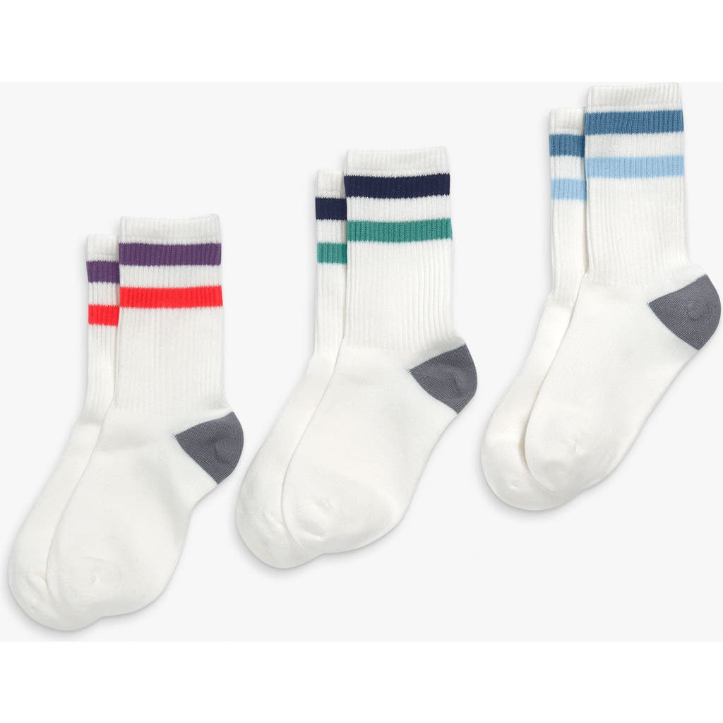Primary Kids Athletic Sock 3-pack In Multi