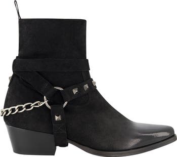 Suede Zip Boot