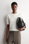 COS Knitted Cotton T-Shirt