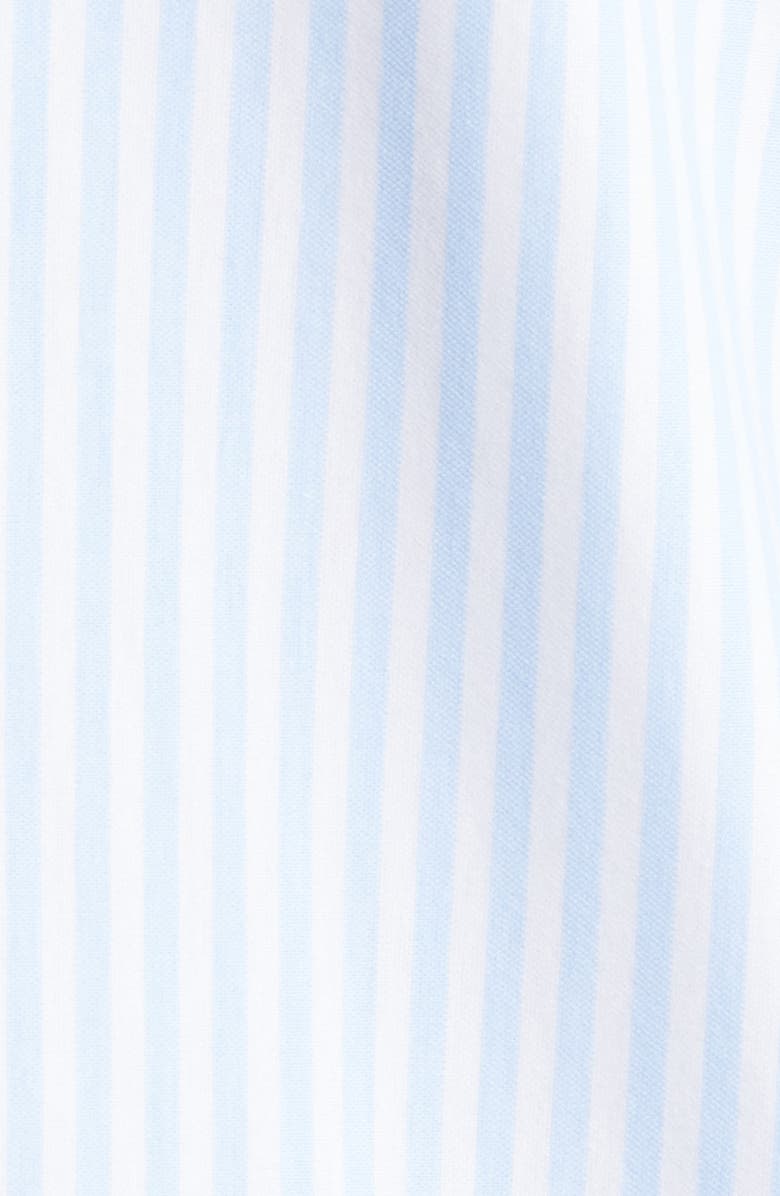 Peter Millar Crown Crafted Excursionist Flex Stripe Button-Up Shirt, Alternate, color, Blue Frost
