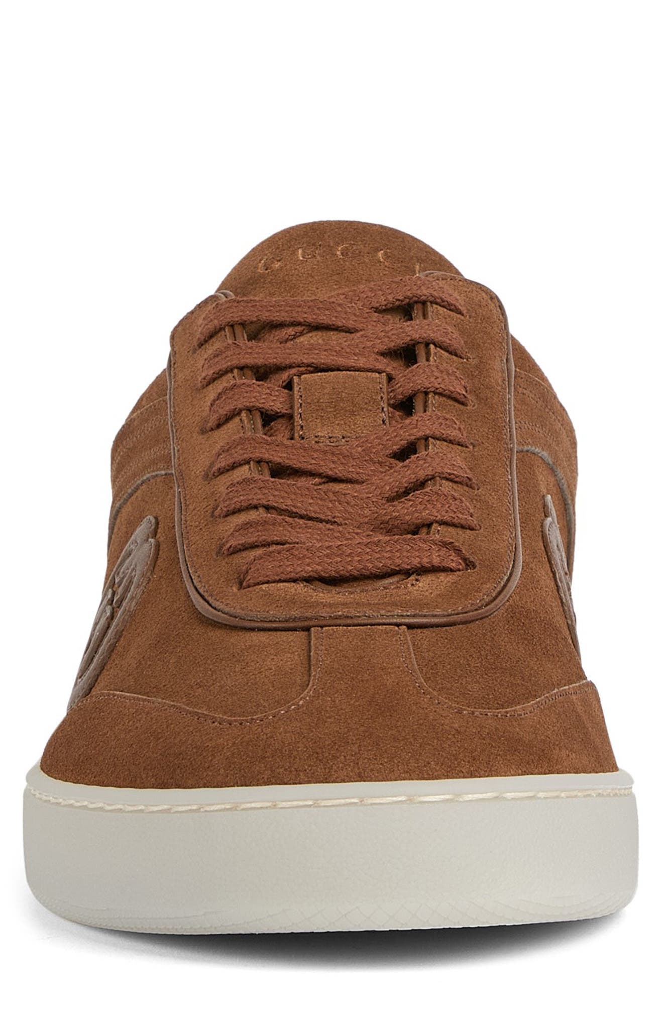 Gucci G75 Low Top Sneaker, Alternate, color, Havana Brown