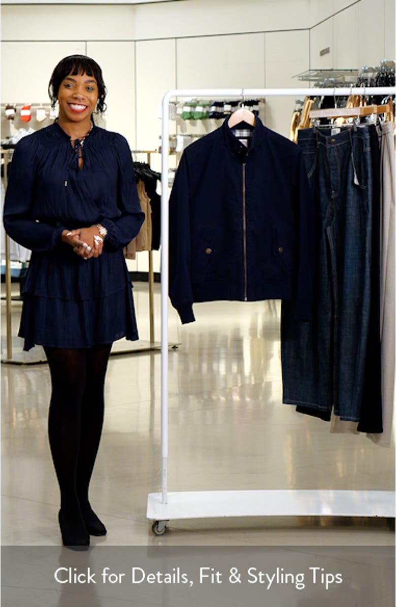 Cotton Blend Bomber Jacket, sales video thumbnail