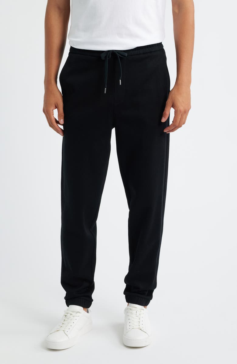 BOSS Locsin Cotton Joggers, Main, color, Black