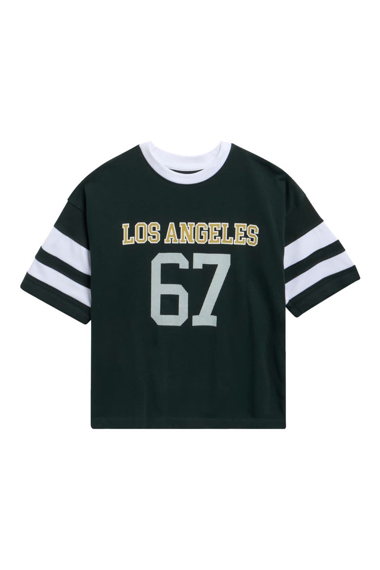 Kids' Graphic T-Shirt, Main, color, FOREST GREEN