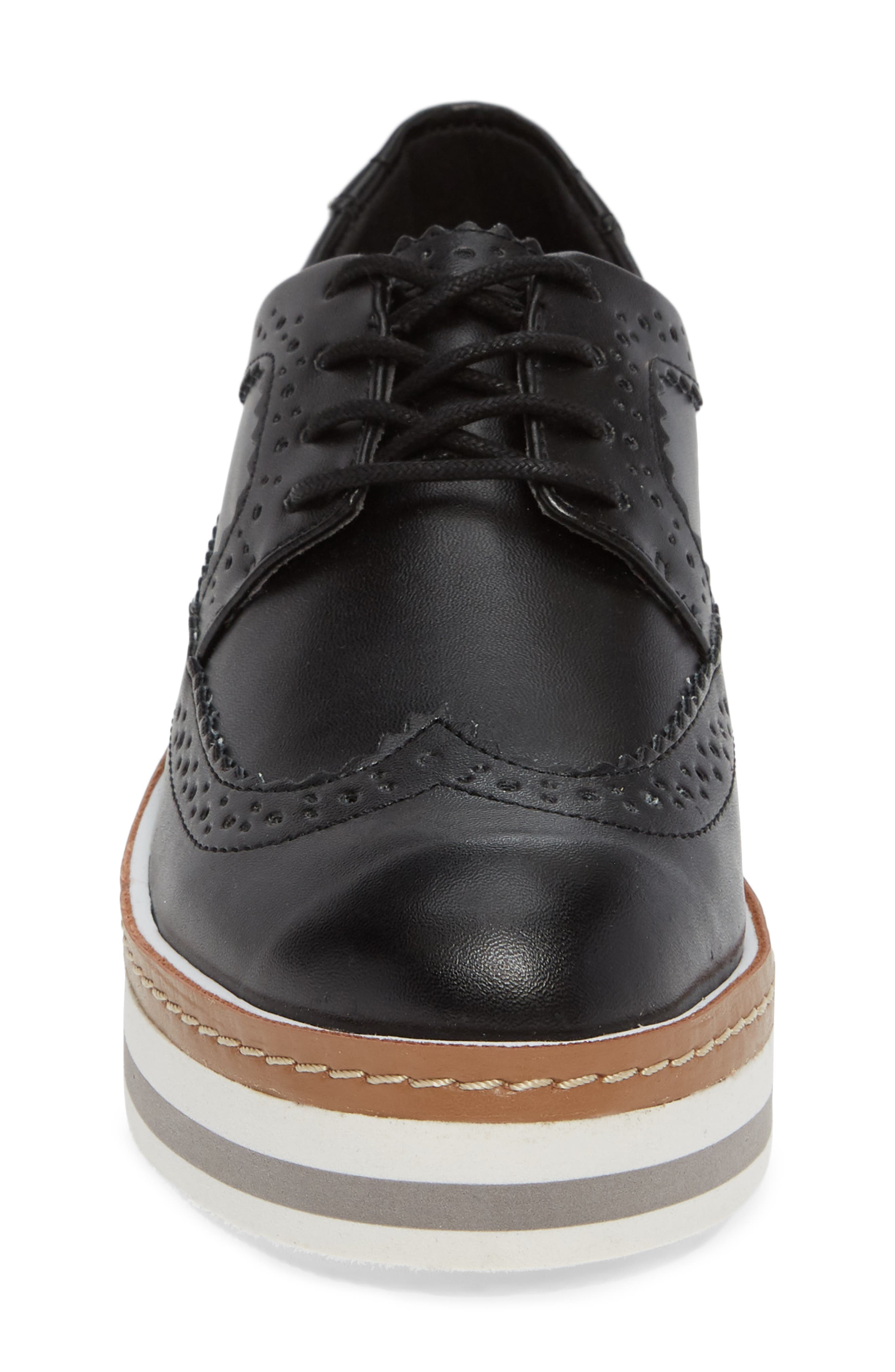 Mira Platform Derby, Alternate, color, BLACK