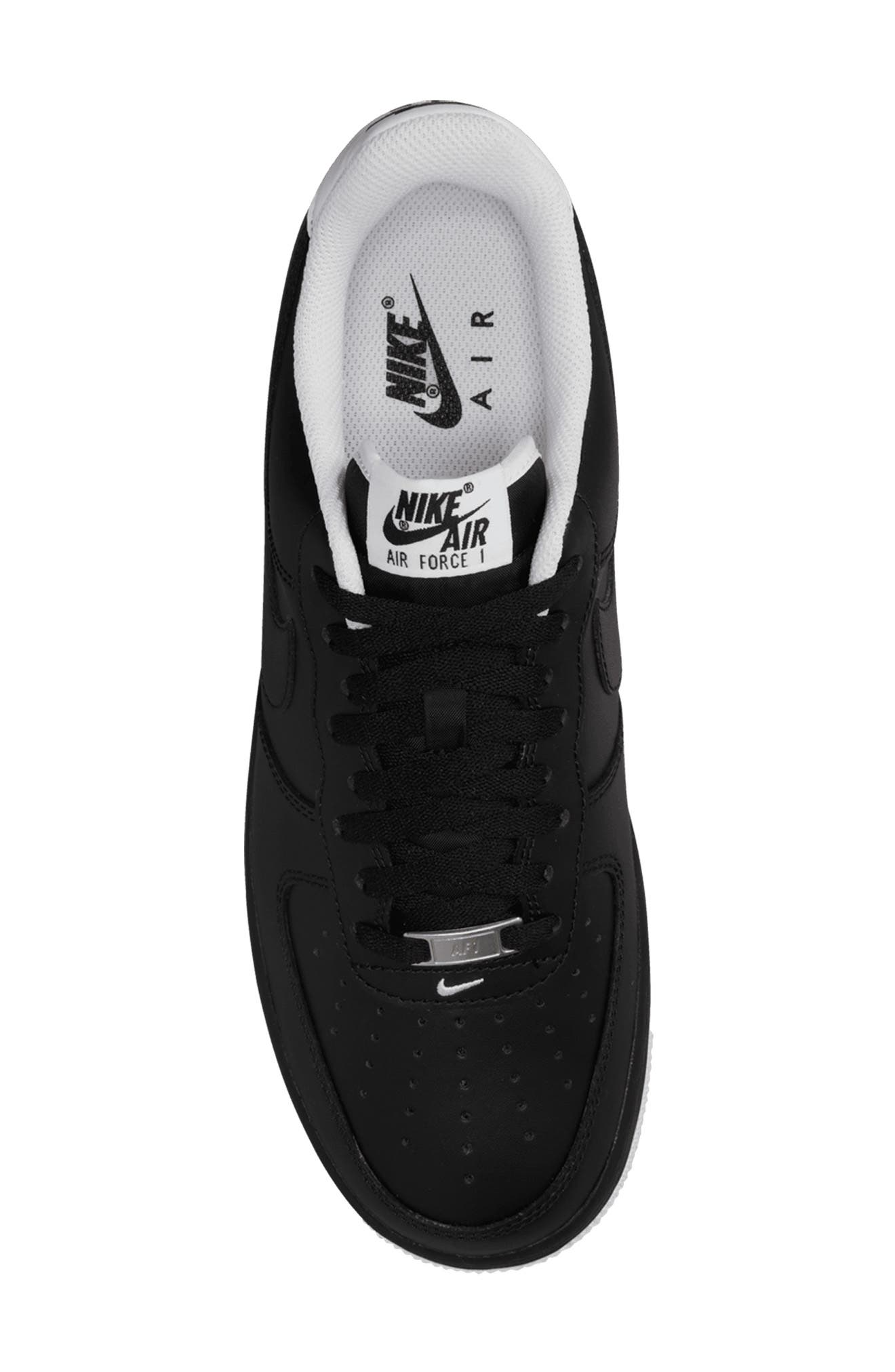 Nike Air Force 1 '07 Basketball Sneaker, Alternate, color, Black/ Black/ White