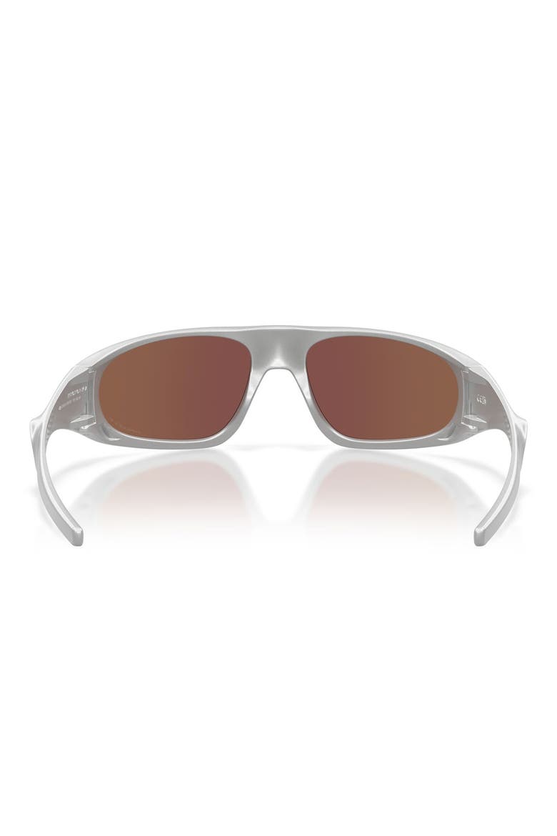 Neoforma 60mm Prizm™ Polarized Oval Sunglasses, Alternate, color, SILVER / PRIZM DEEP WATER