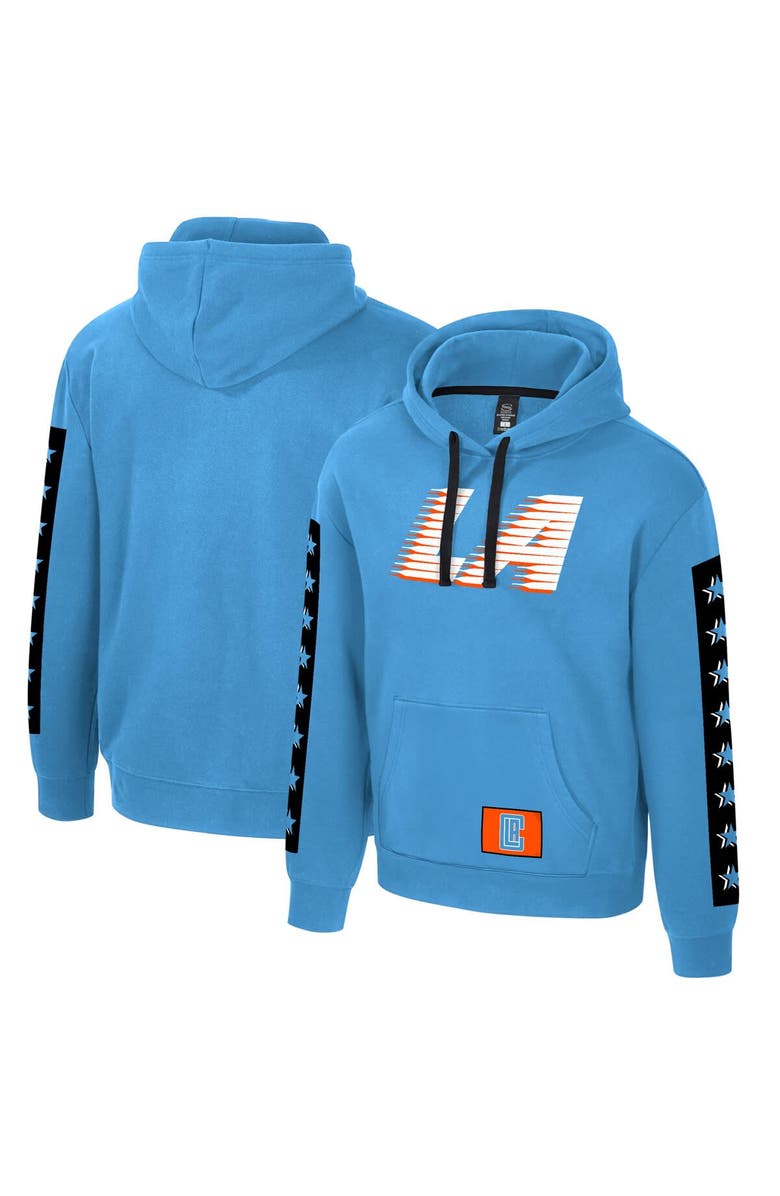 Stadium Essentials Unisex Stadium Essentials Light Blue LA Clippers 2025/26 City Edition City Star Hoodie, Main, color, Light Blue