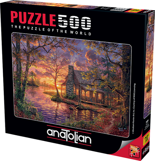 Anatolian Hiding Place 500 piece Jigsaw Puzzle for Adults in Multicolor 