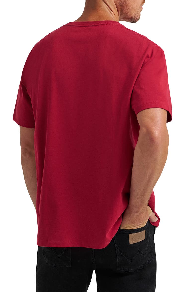 x Coors® Embroidered Logo T-Shirt, Alternate, color, BANQUET RED