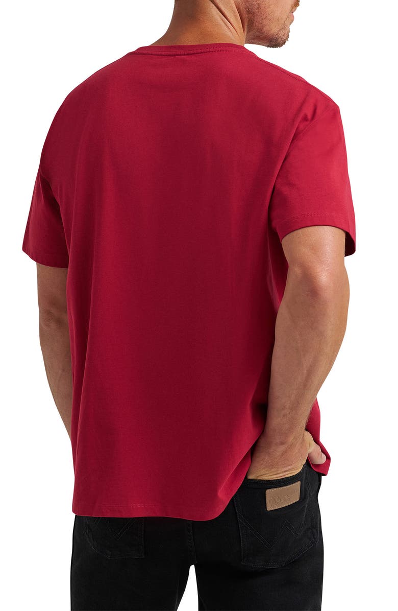 Wrangler x Coors<sup>®</sup> Embroidered Logo T-Shirt, Alternate, color, Banquet Red