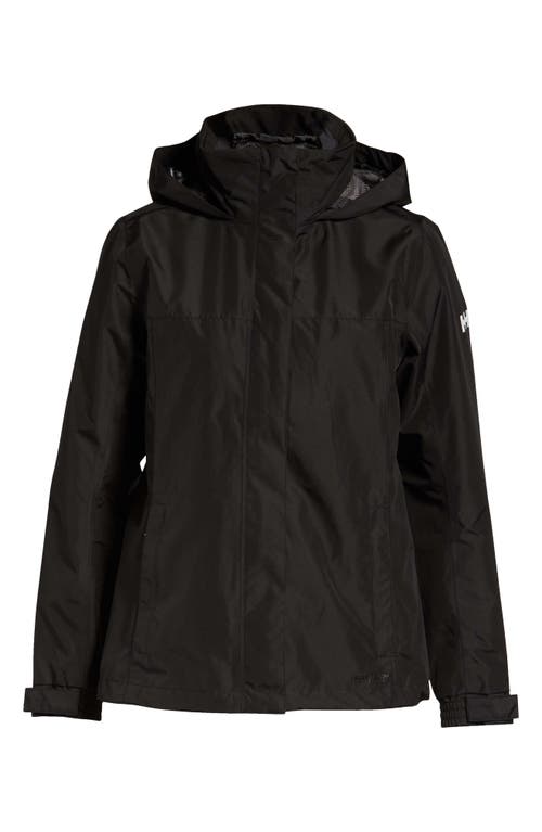 Helly Hansen W Aden Waterproof & Windproof Hooded Jacket In Black
