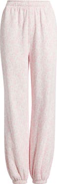 LoveShackFancy Liliana Ribbon Print Joggers