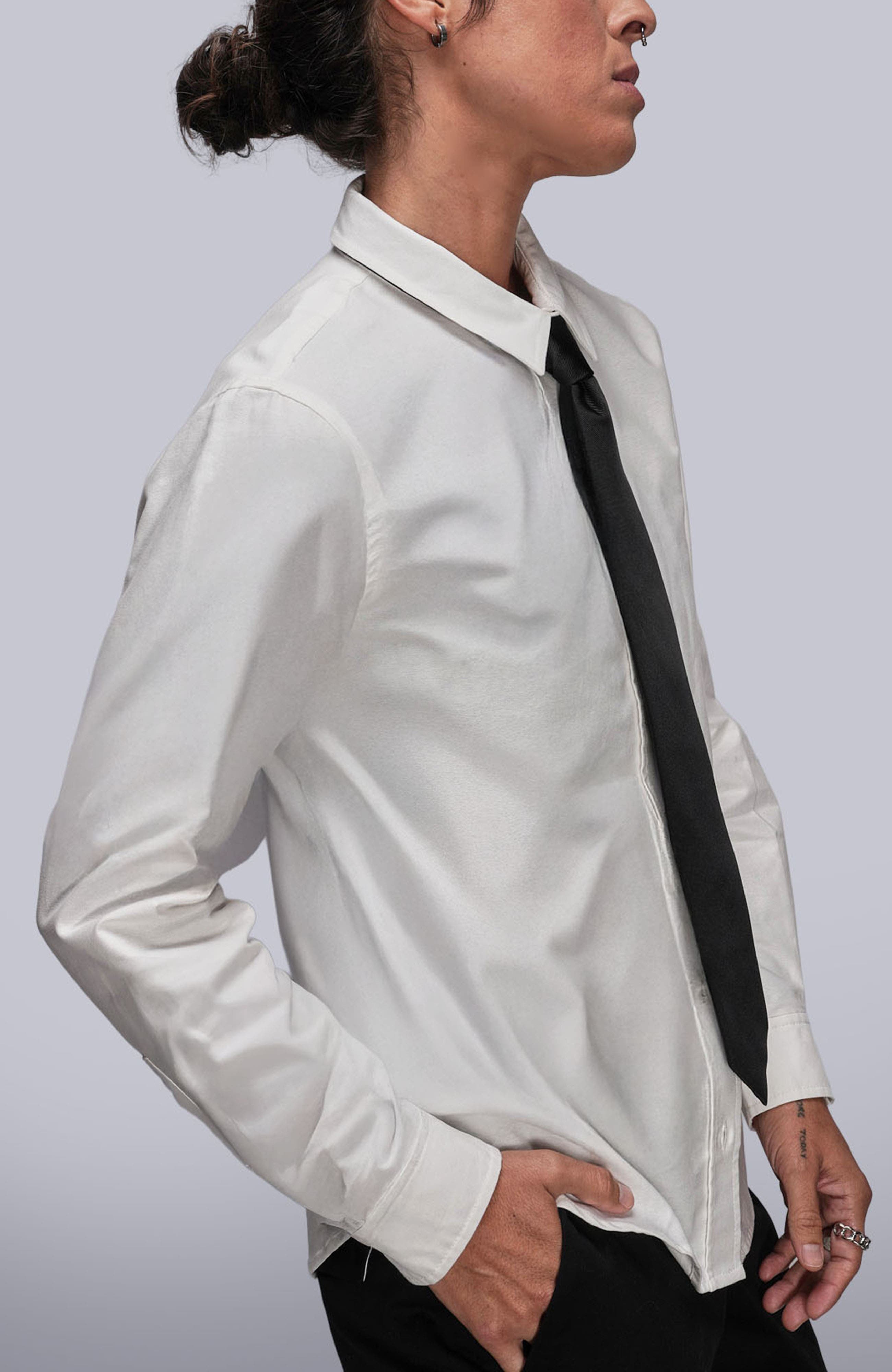 The Essential Long Sleeve Oxford Button Up - image 4