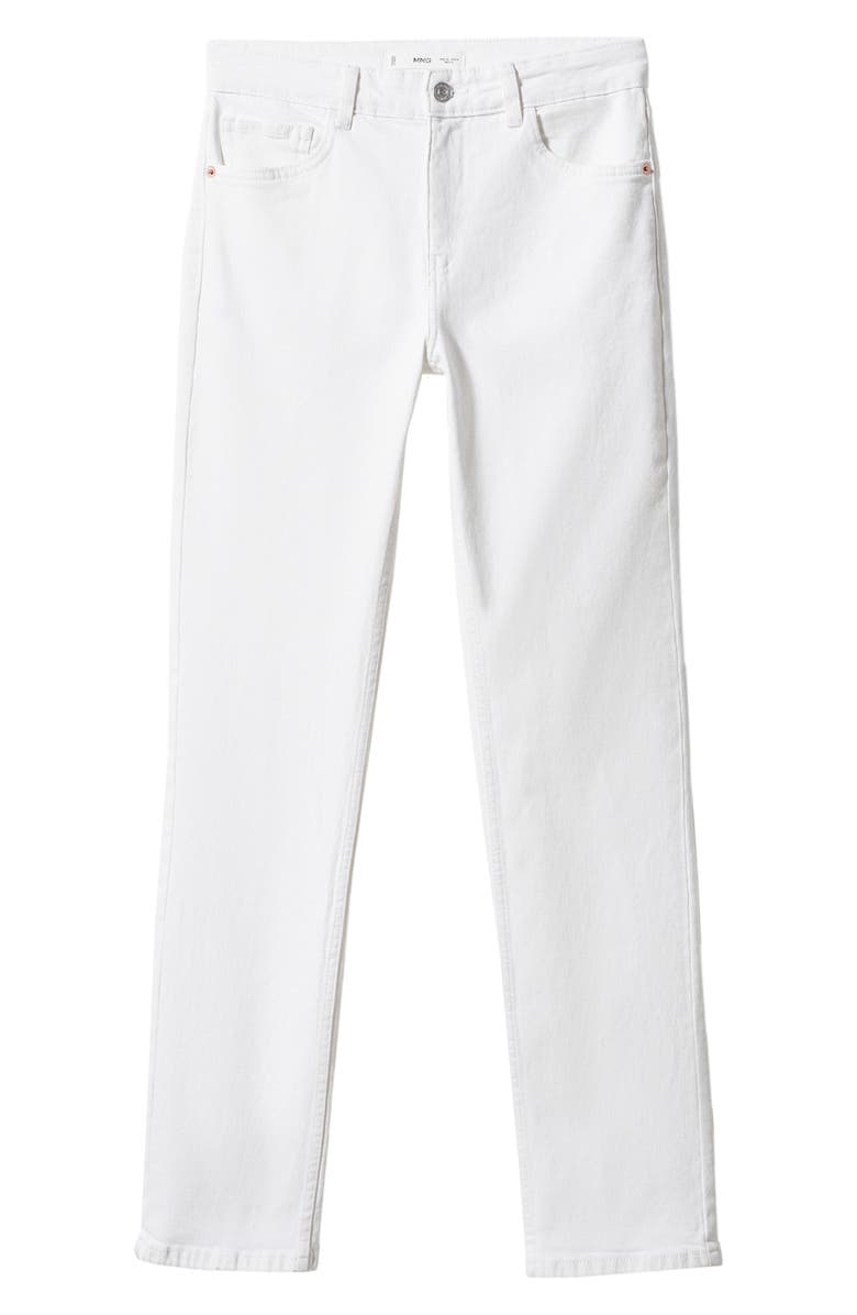 MANGO Medium Comfort Straight Leg Jeans, Alternate, color, 