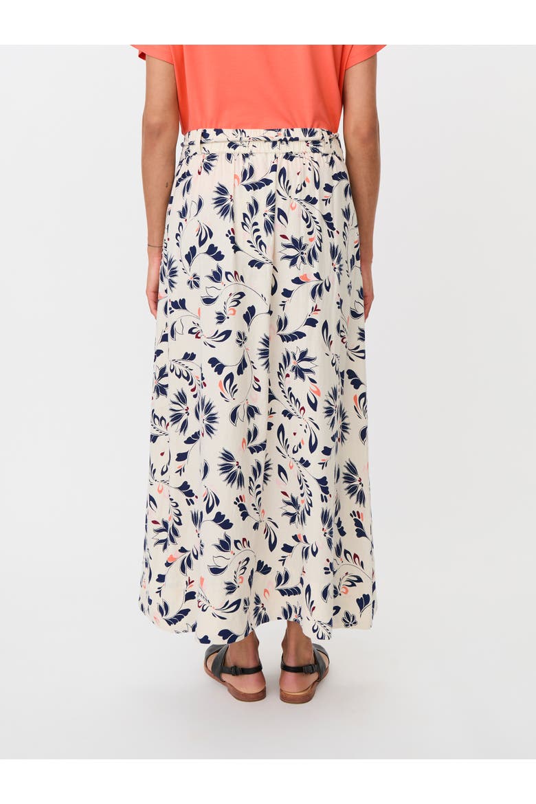 Masolenith Floral Maxi Skirt, Alternate, color, Medieval Blue