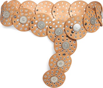 Vince Camuto Concho Grommet Disc Belt | Nordstromrack display picture 1