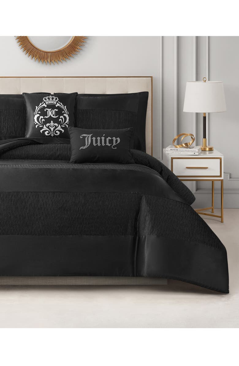 Juicy Couture Glam Night Comforter Set, Main, color, 