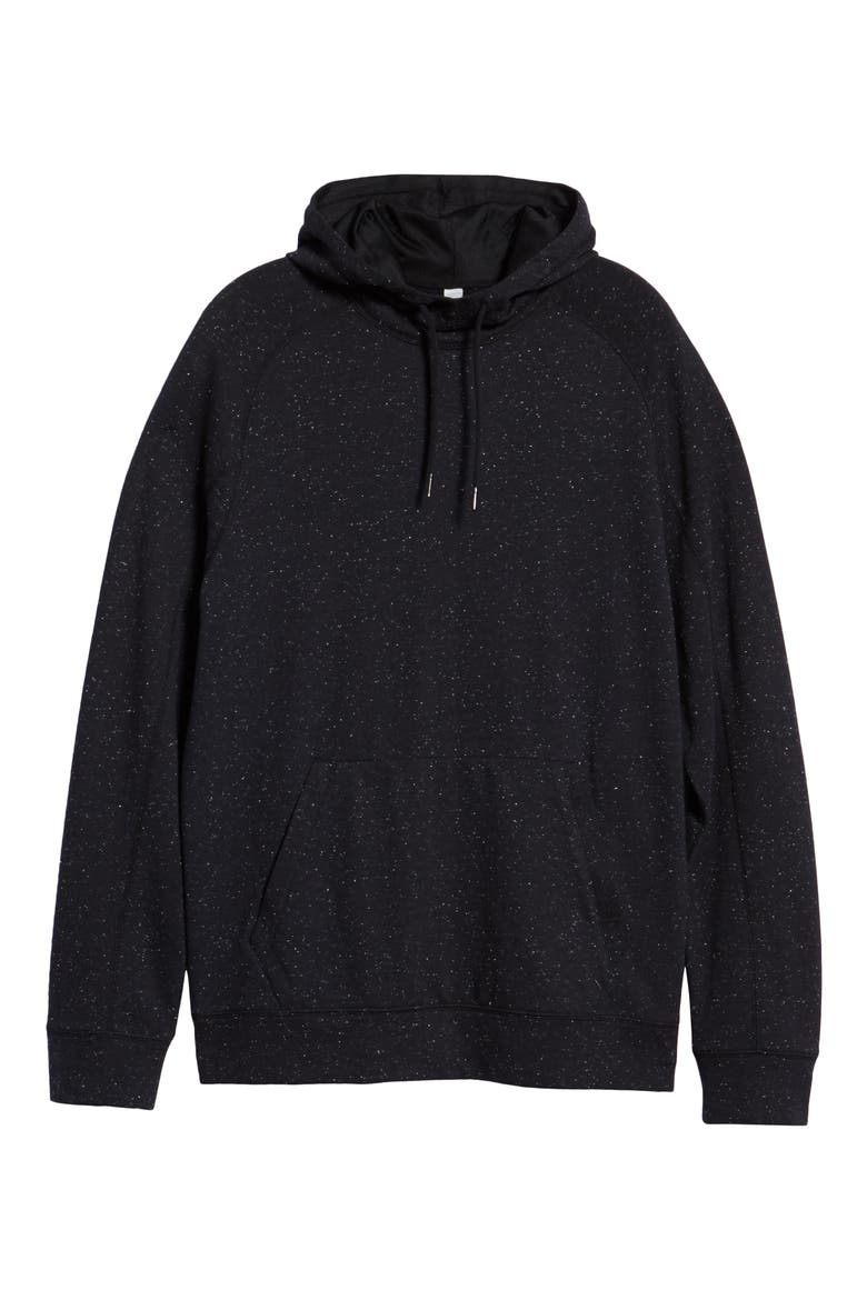 Nep Texture Hoodie, Alternate, color, BLACK OXIDE NEP