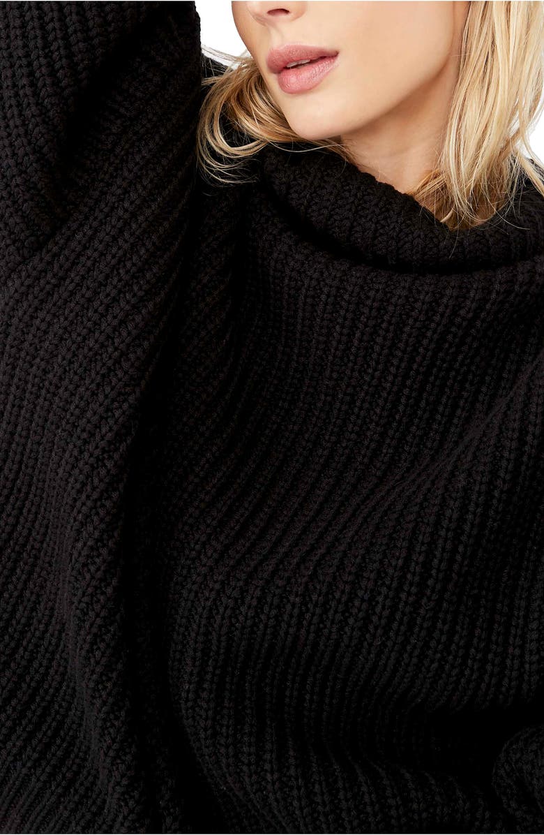 Free People Swim Too Deep Turtleneck Sweater, Alternate, color, 