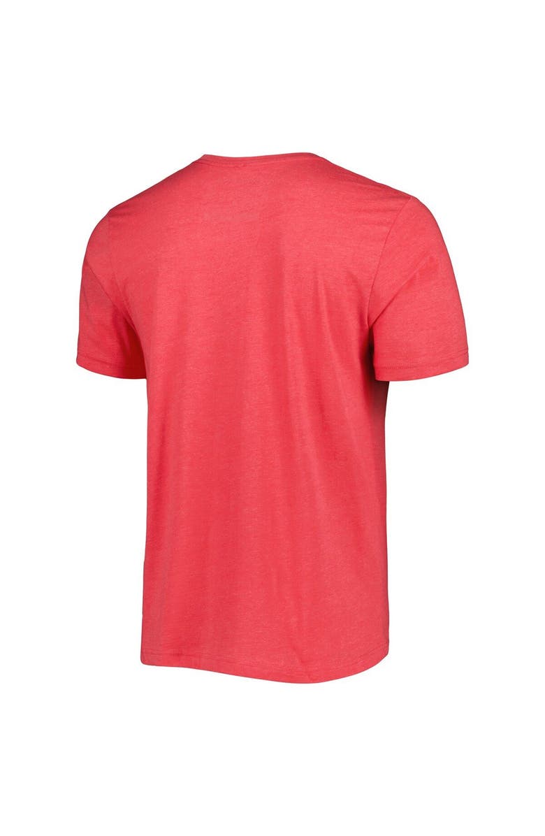 HOMEFIELD Men's Homefield Heather Red Youngstown State Penguins Basketball Hometown T-Shirt, Alternate, color, 