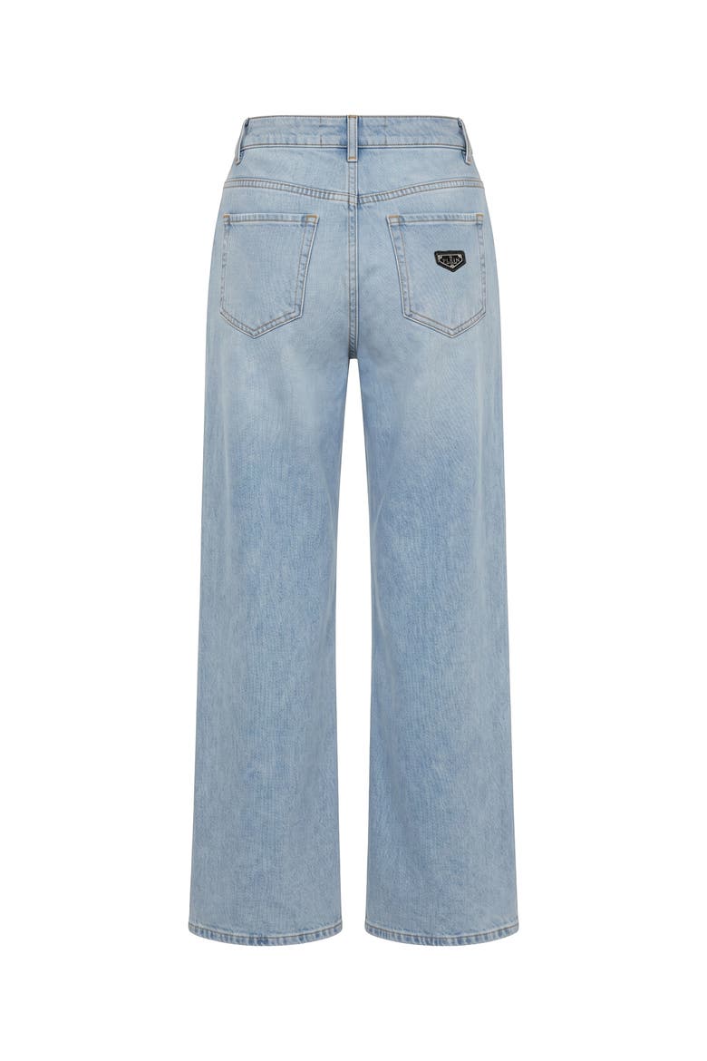 Skater Fit Jeans Women, Alternate, color, Sky Wash