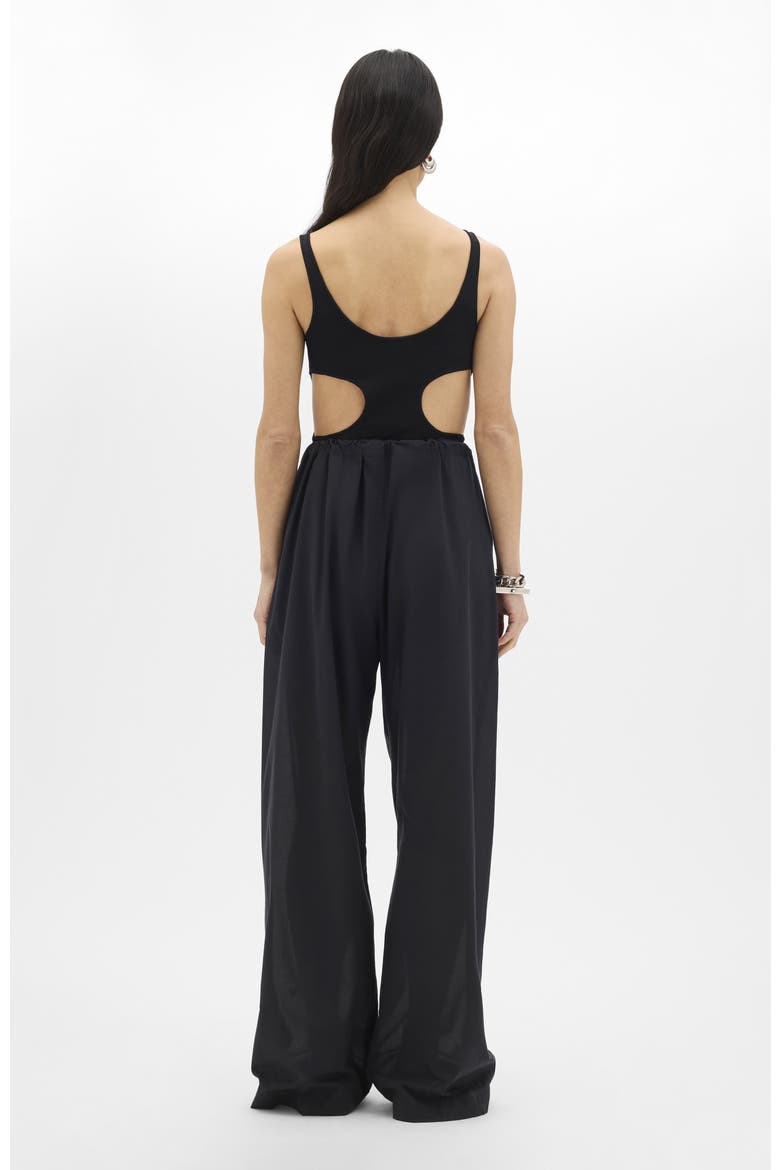 Voile Drawcord Pant, Alternate, color, Black