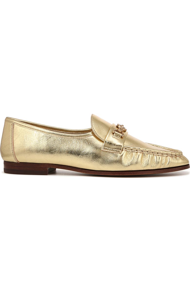 Sam Edelman Lucca Loafer, Alternate, color, Amber Gold