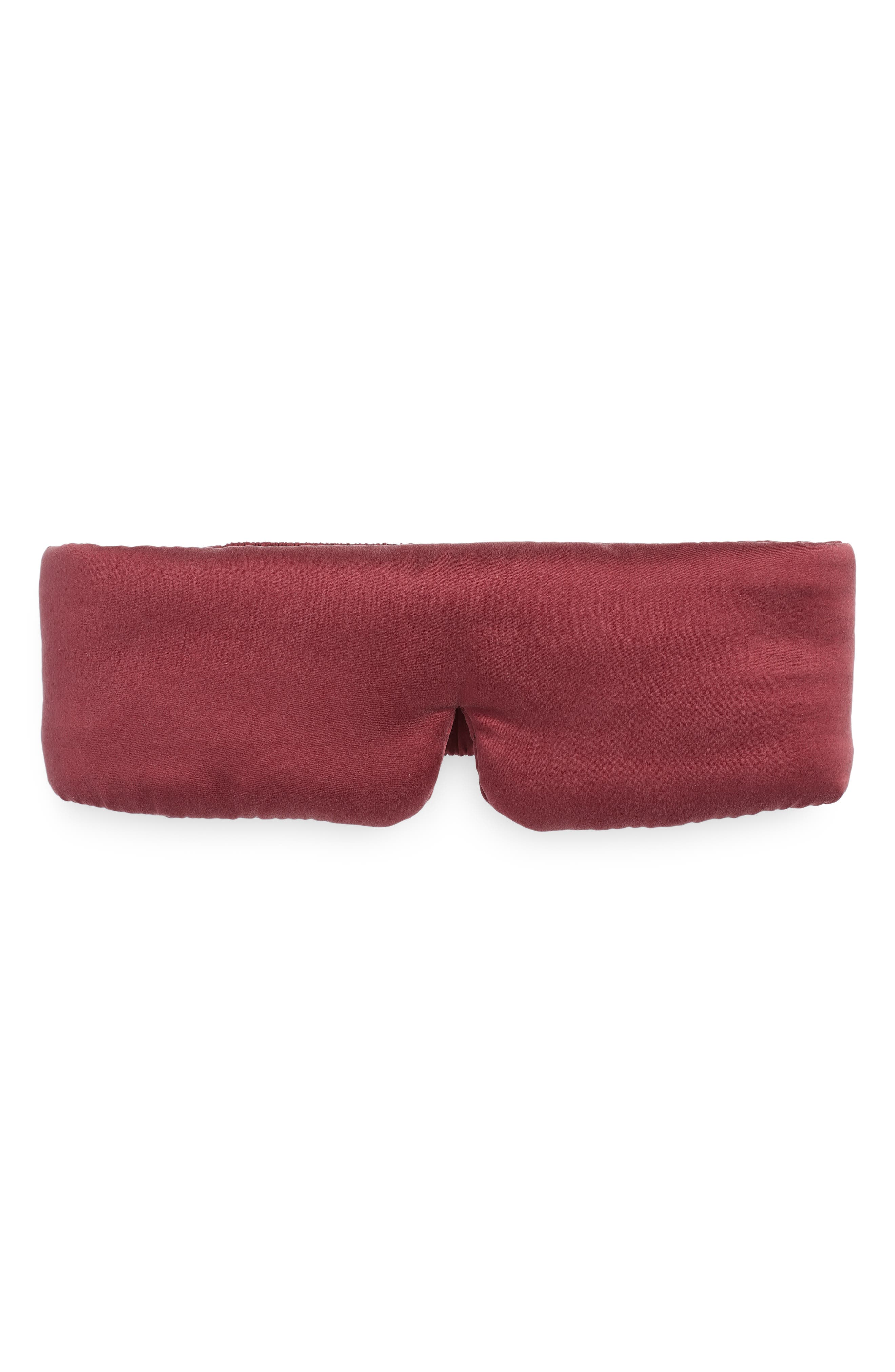 Lunya Silk Sleep Mask in Winter Rose 