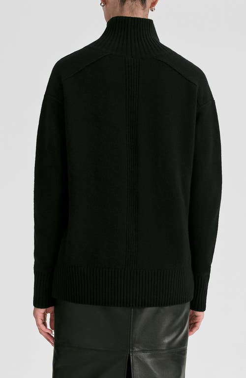A.l.c . Archie Turtleneck Cashmere Sweater In Black