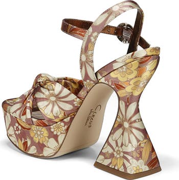 Audrea Block Heel Platform Sandal