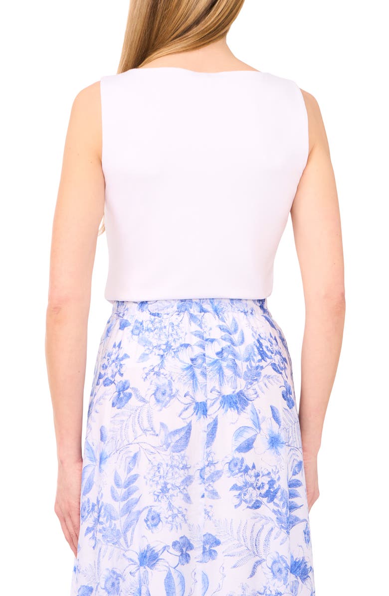 Halogen<sup>®</sup> Boat Neck Compression Shell, Alternate, color, Bright White