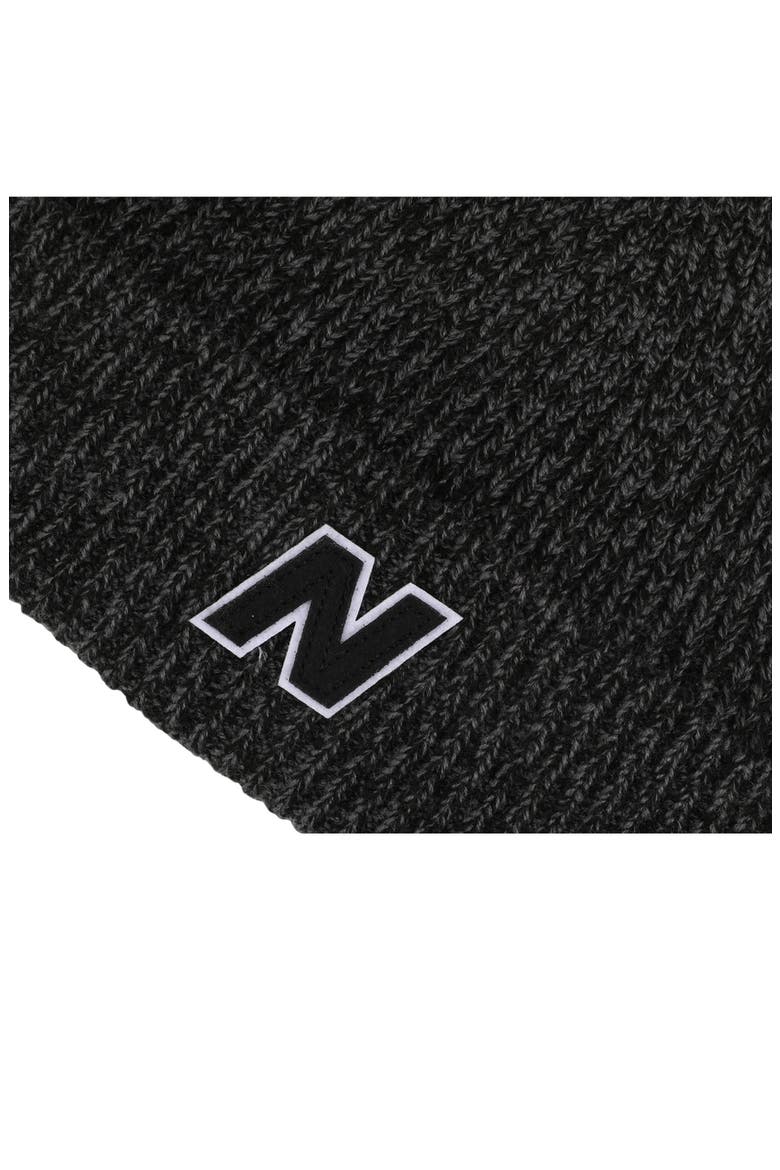 Winter Watchmen Block N Beanie, Alternate, color, BLACK