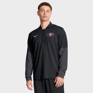 Nike Men's Nike Black Georgia Bulldogs One Goal Performance Half-Zip Pullover