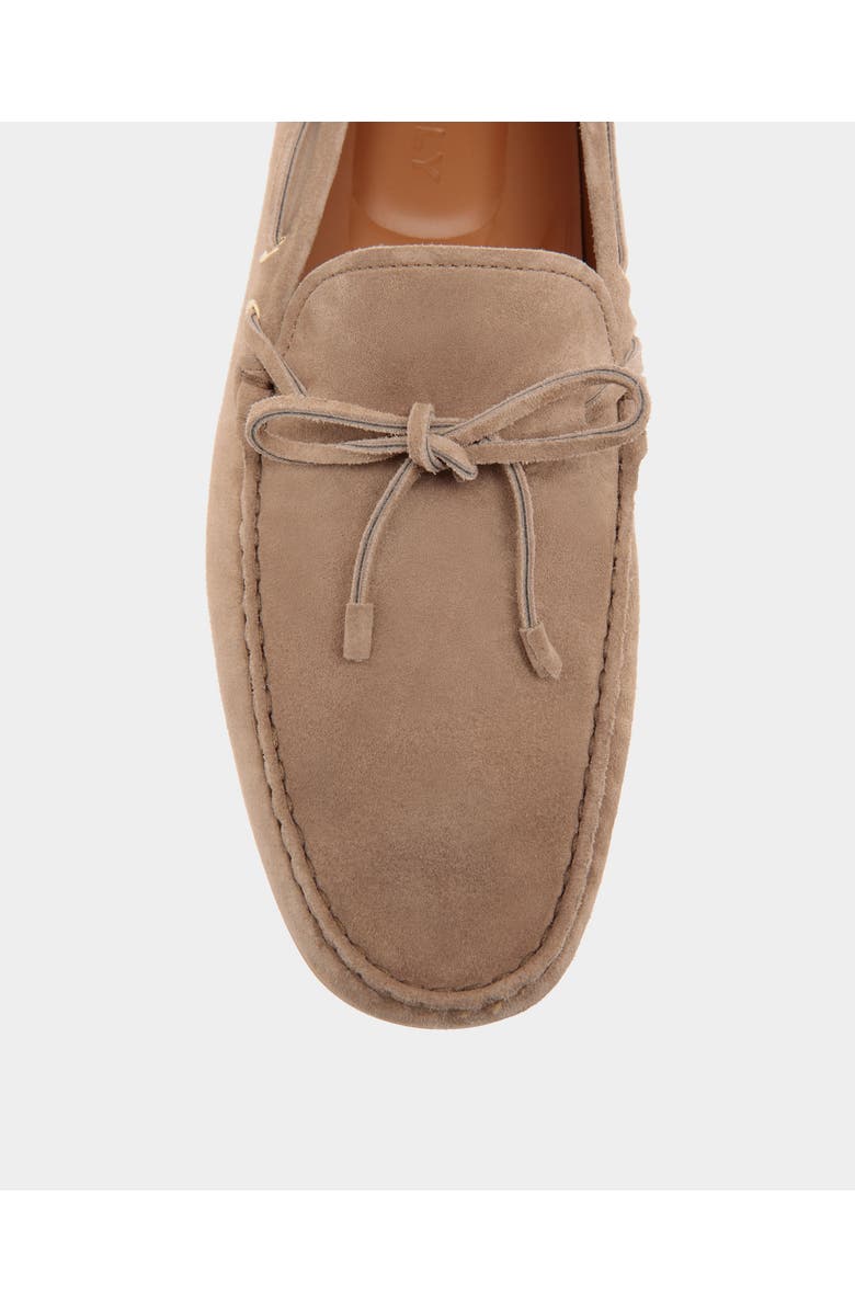 Bally Clay Driver in Calf Suede, Alternate, color, Natural