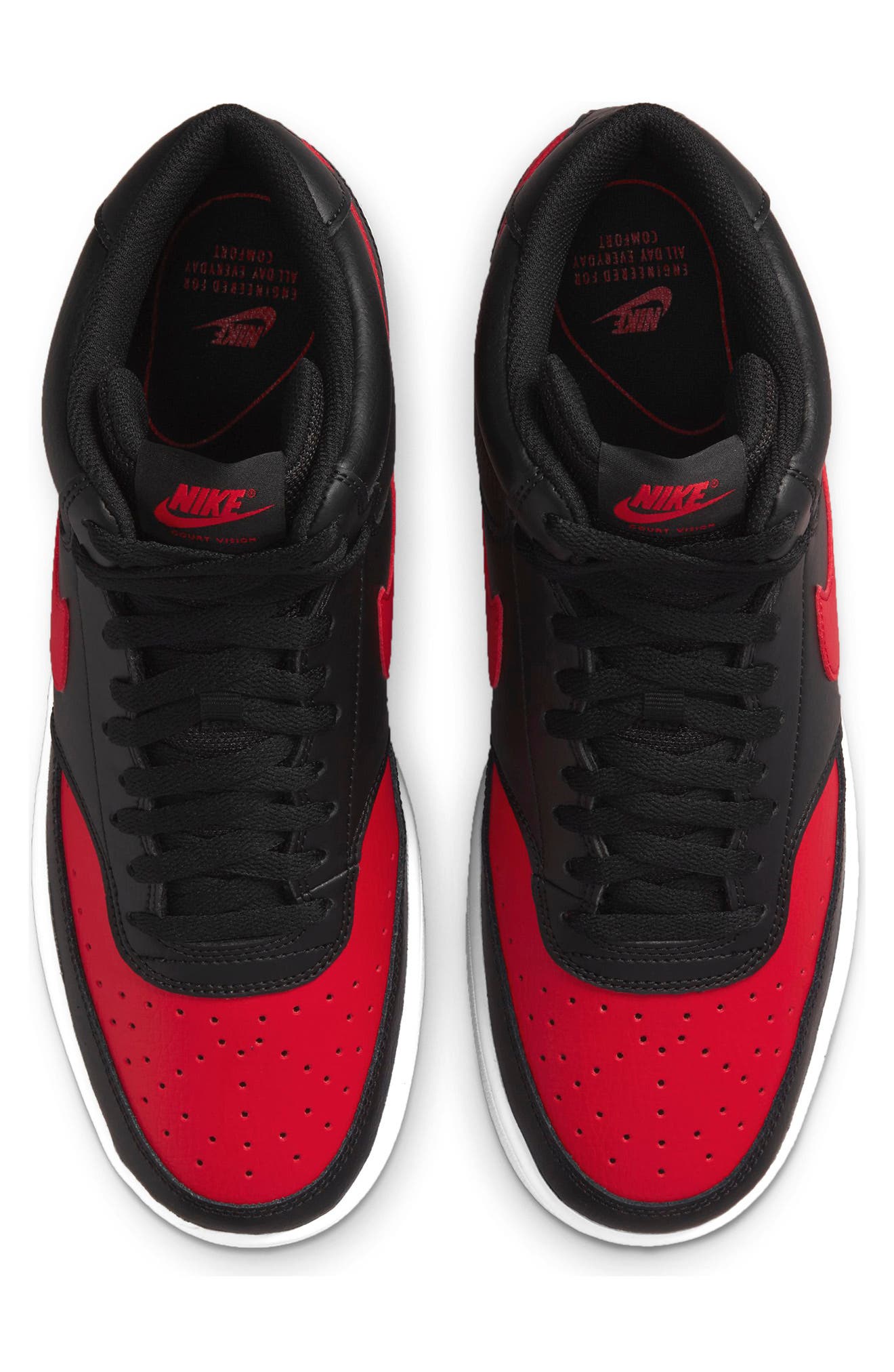 Nike Court Vision Mid Sneaker, Alternate, color, 