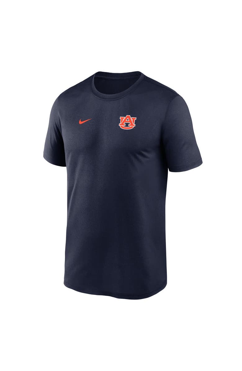 Nike Men's Nike Navy Auburn Tigers 2025 Sideline Small Logo Legend Dri-FIT T-Shirt, Alternate, color, Navy