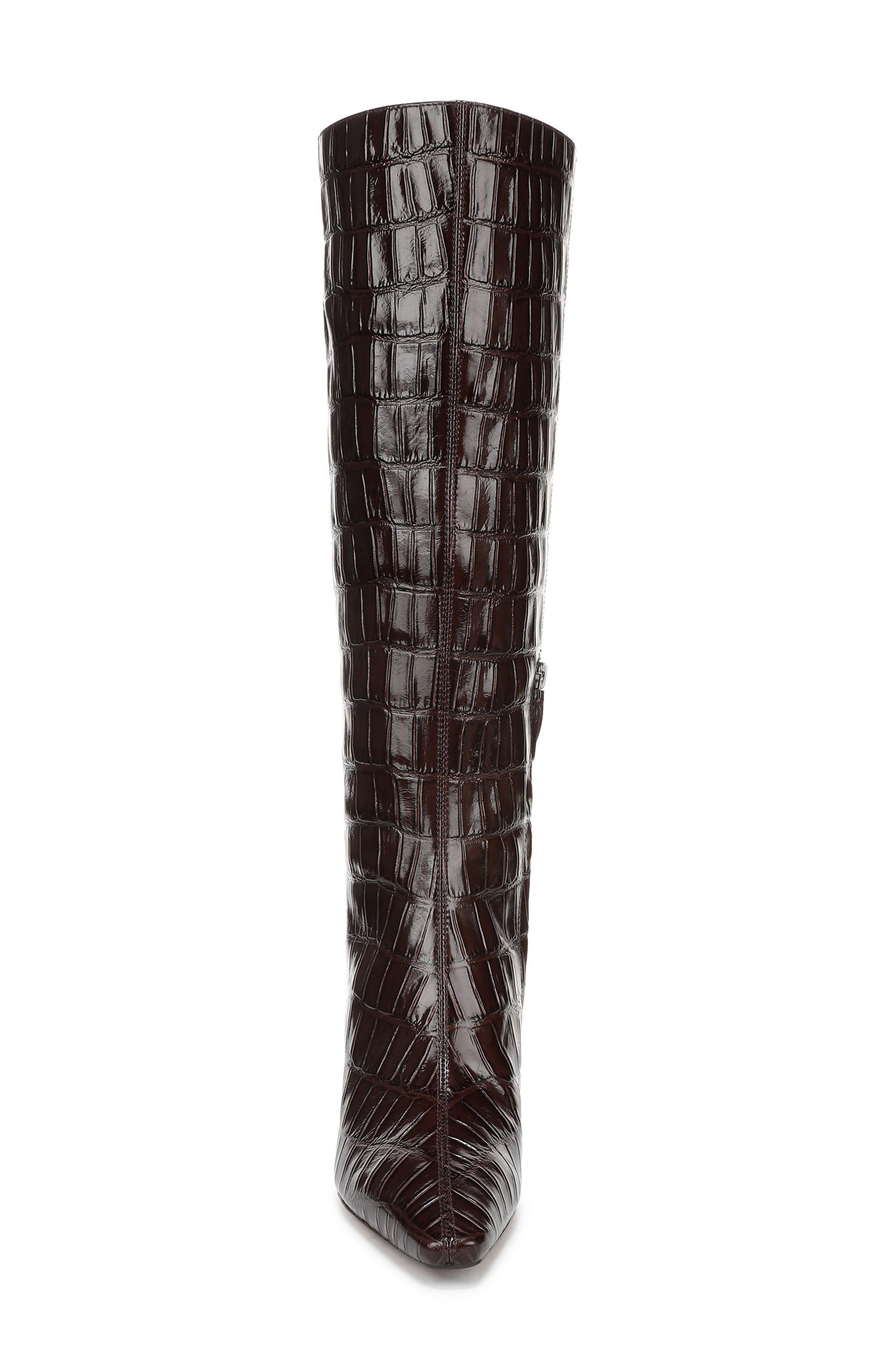 Sylvia Knee High Boot, Alternate, color, AMARO BROWN