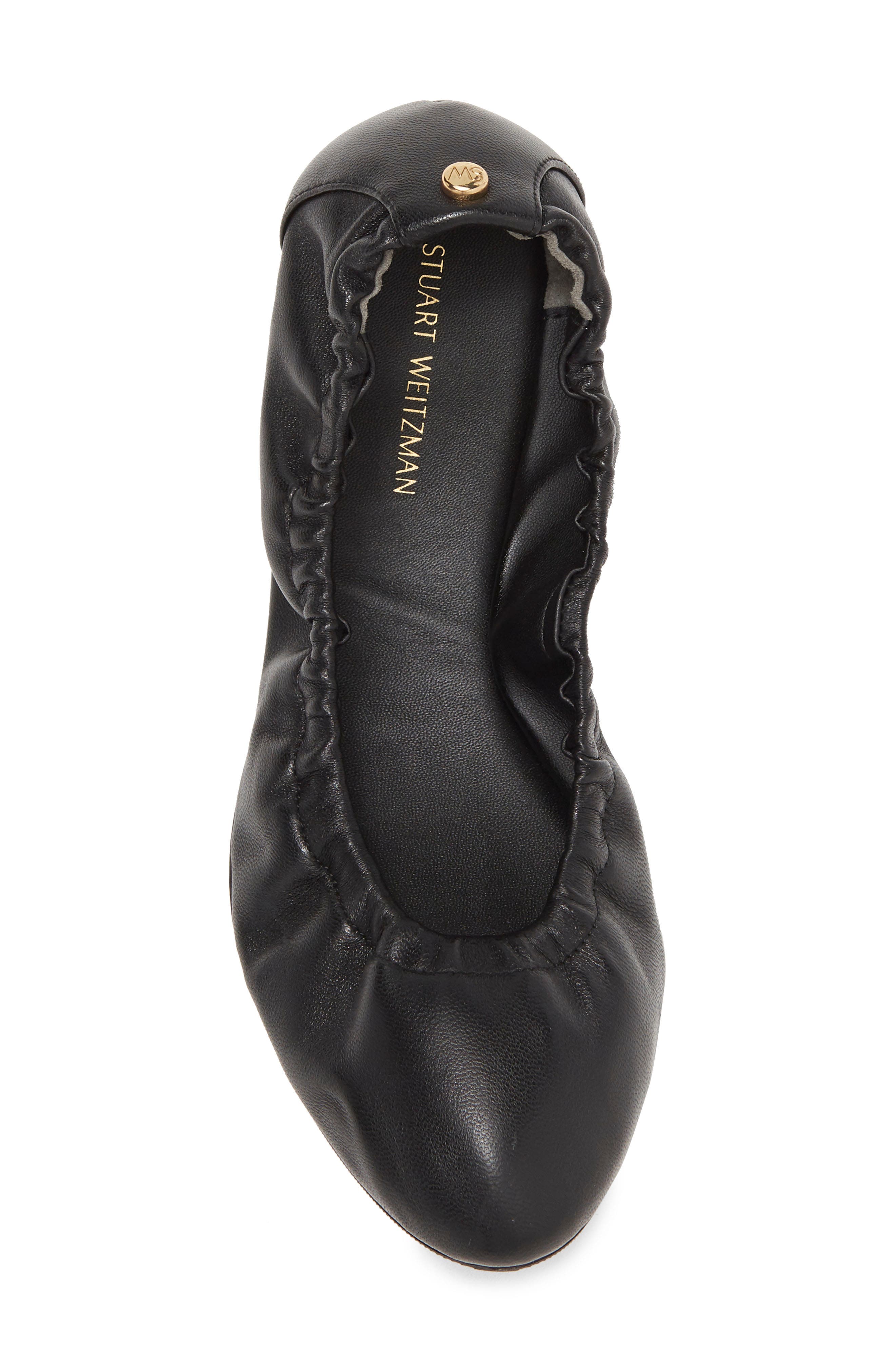 Stuart Weitzman Gabby Scrunch Flat, Alternate, color, 