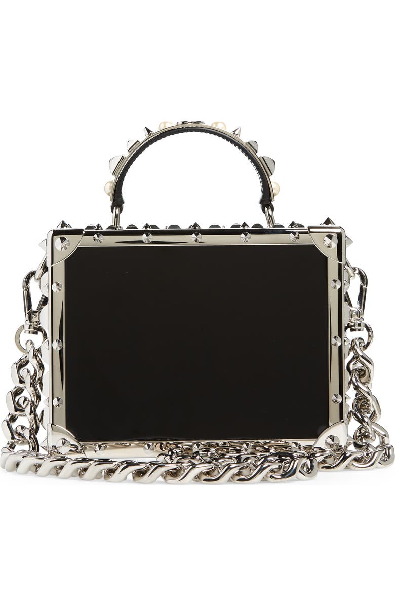 Dolce&Gabbana Dolce Box Top Handle Bag, Alternate, color,
