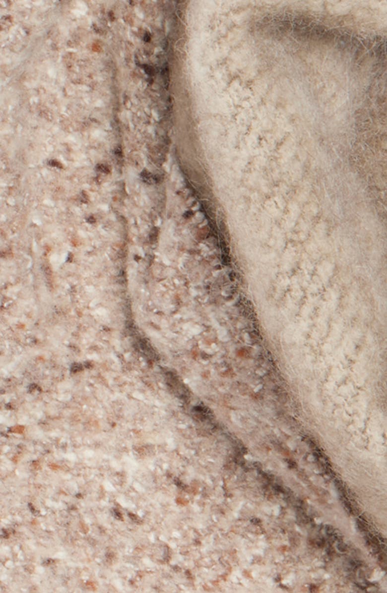 Acne Studios Vonkey Alpaca, Mohair, Wool & Silk Blend Fringe Scarf, Alternate, color,