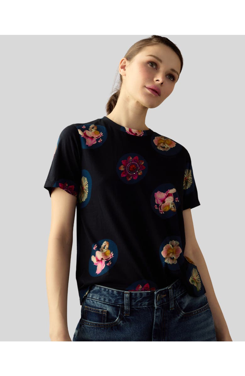 Cynthia Rowley Bloom Tee, Main, color, 
