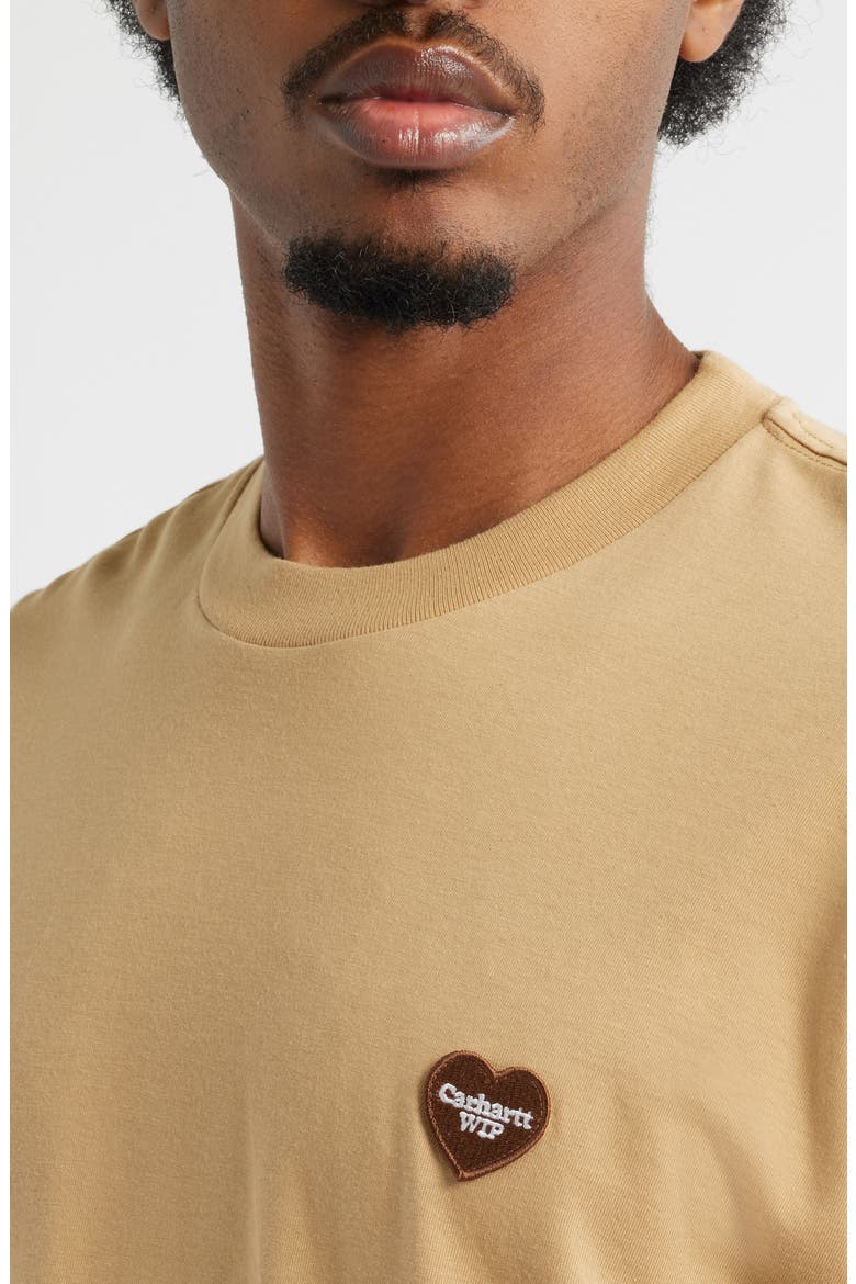 Heart II Hartt Organic Cotton Graphic T-Shirt, Alternate, color, DUSTY H BROWN